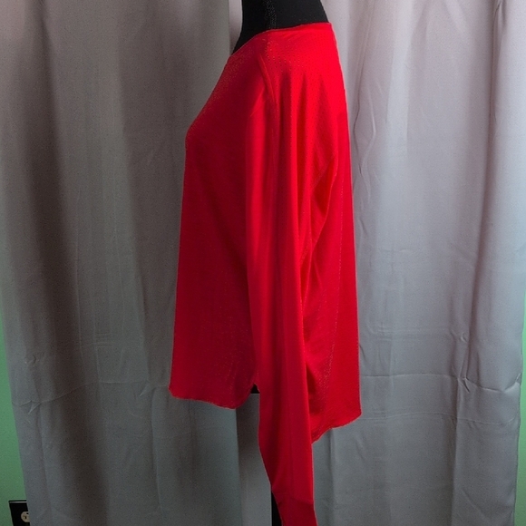 Sweaty Betty Red Long Sleeve Tee. Nwot. XXL - Picture 6 of 11